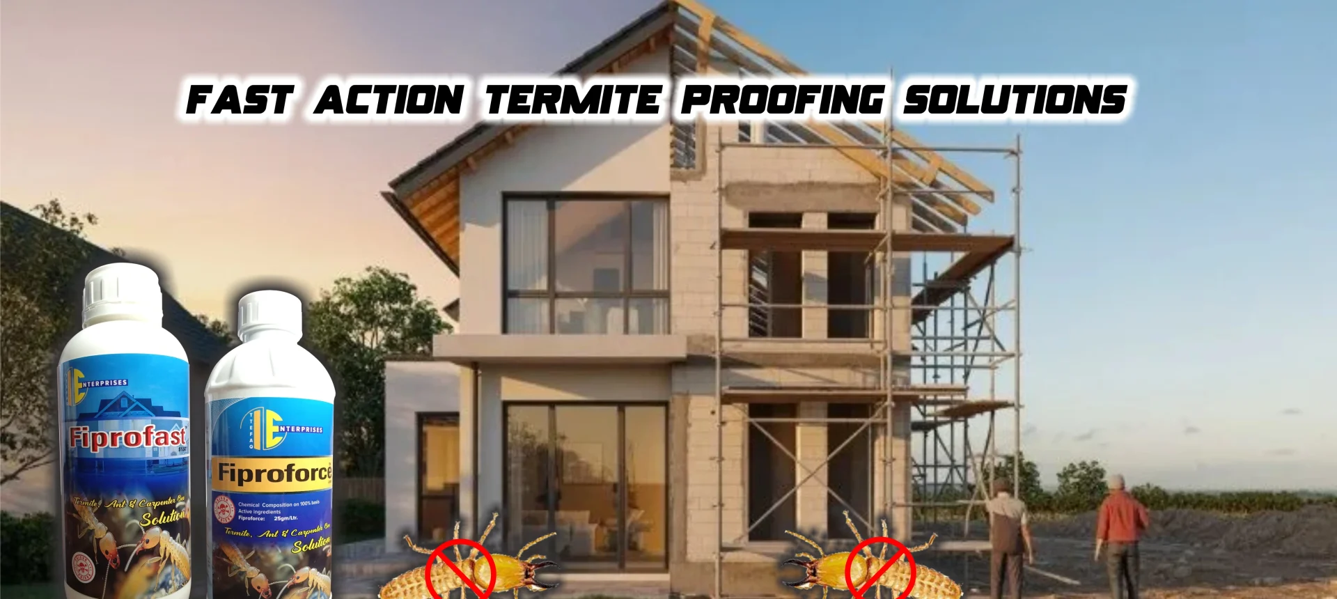 Ultraforce and fiproforce a powerful termiticide for household termite deemak control